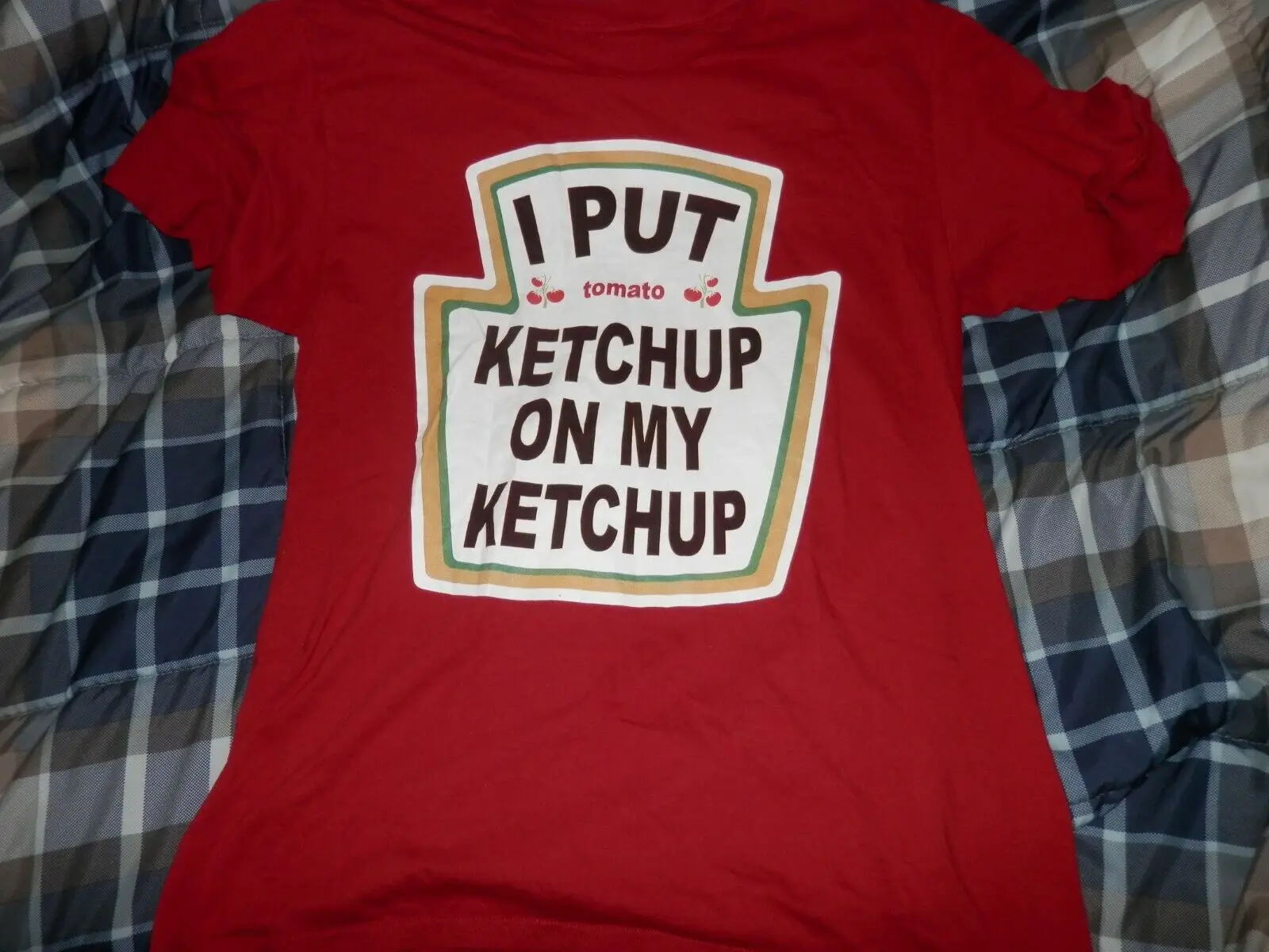 Heinz Tomato Ketchup T Shirt No Size Tag See Description