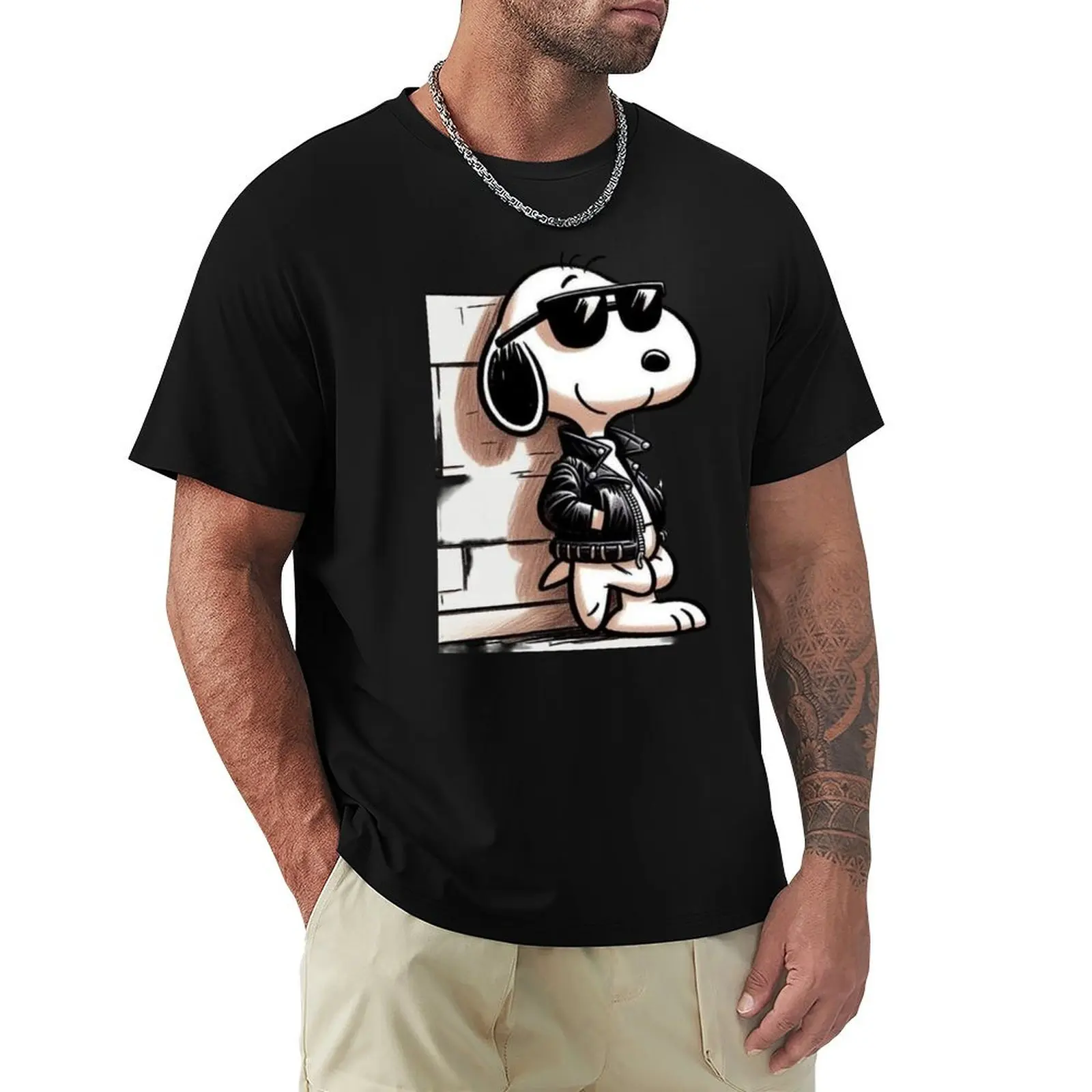

Dog T-Shirt Anime t-shirt vintage clothes mens t shirts pack