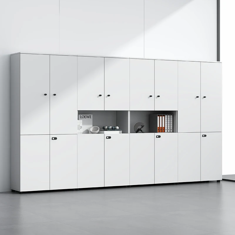

Office Locker File File Cabinet White Storage Storage Background Wooden
