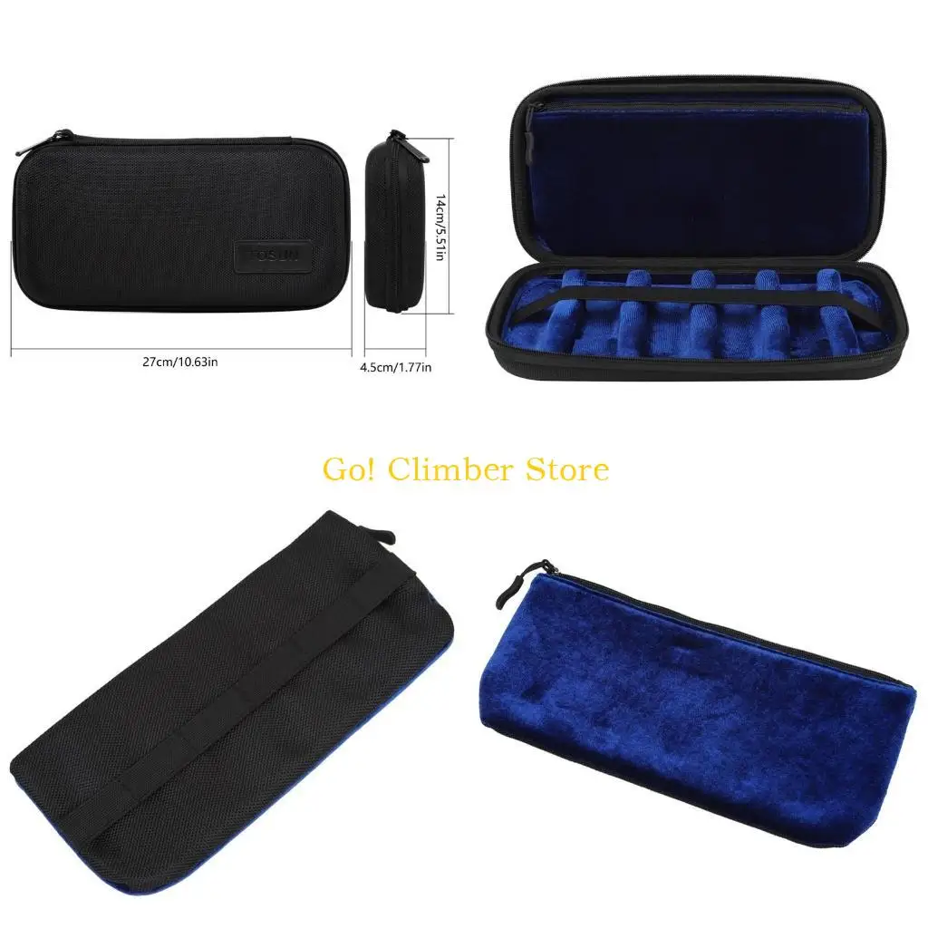 

Q84C Чехол для мундштука для деревянных духовых инструментов Ящик для хранения мундштука для саксофона Сумка MultiSpace Чехол