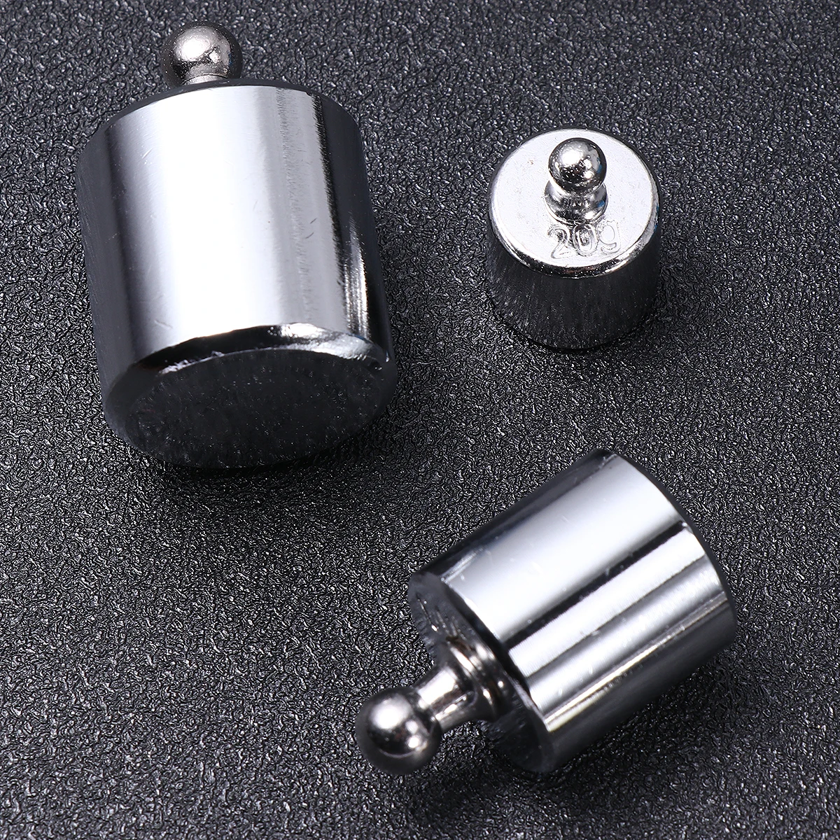

200 Grams Chrome Plated Weight Set for Scale Calibration with Accurate Balance Weights for Laboratory Commercial Educational Use