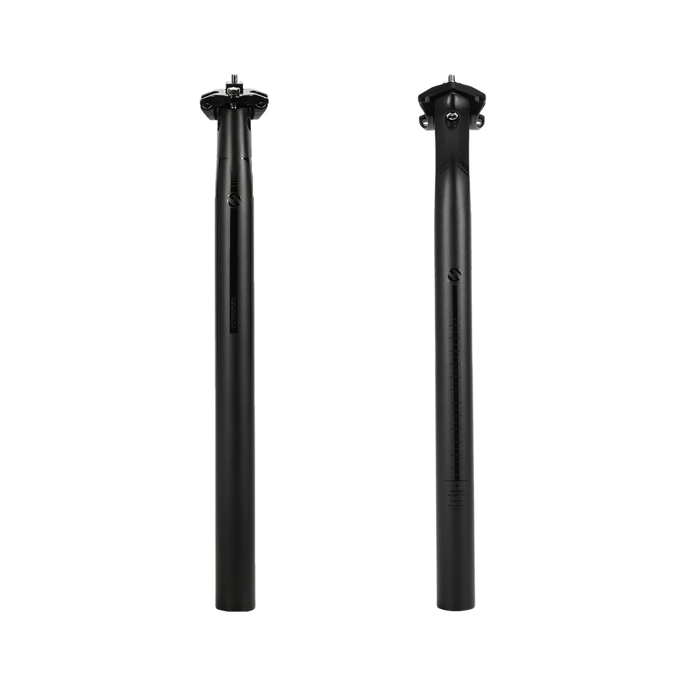 AliExpress TOSEEK Carbon Seatpost 27.2 31.6mm Length 400mm Matte Black MTB Road Bike Seat Post Seat Tube Bicycle Parts MTB Carbon Canoe