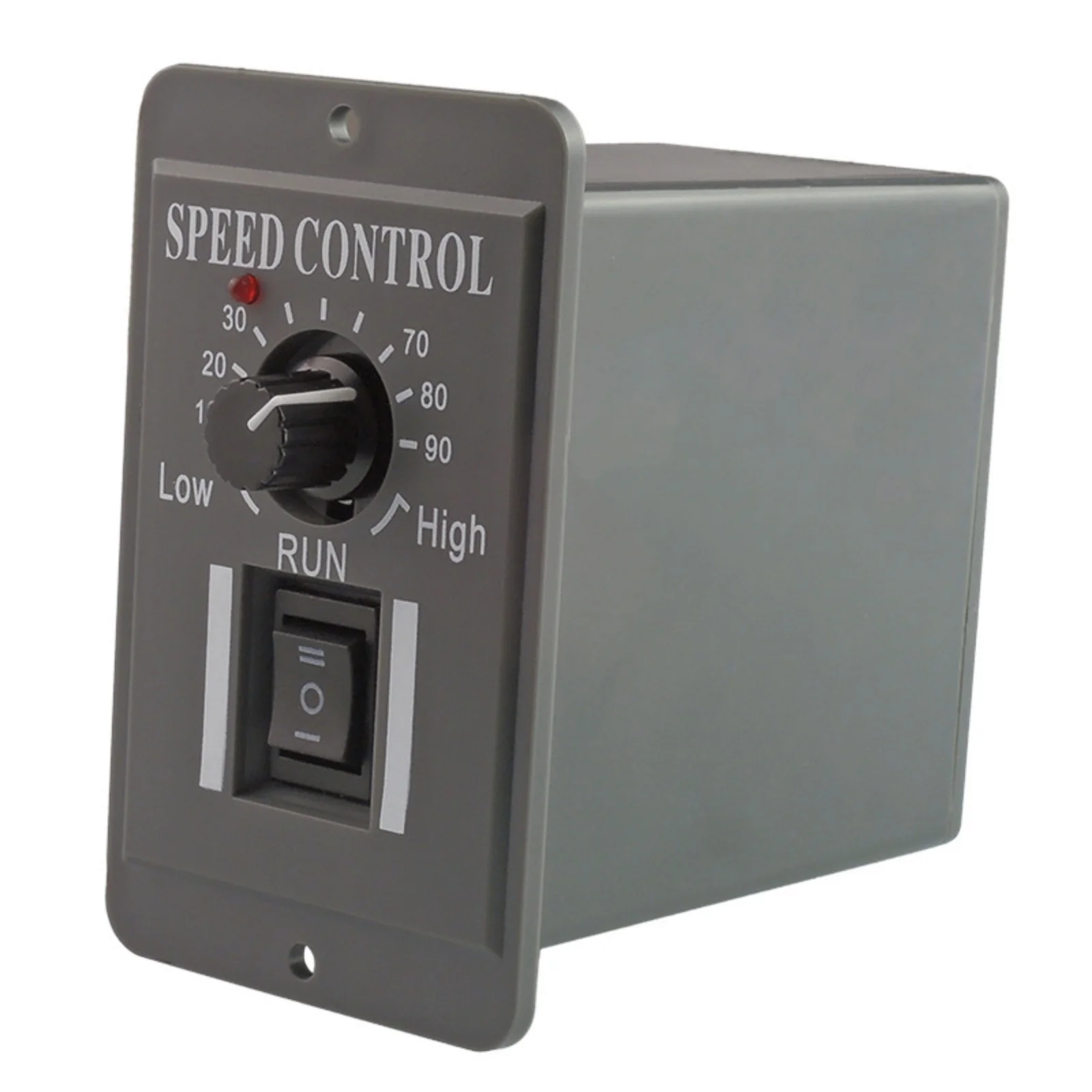 Adjustable Knob DC Motor Speed Driver 10-60V 6A, PWM Reversible Controller for Packaging Medical Machinery