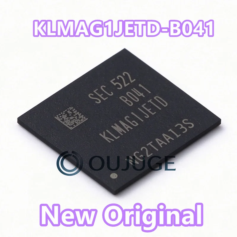 (1-100PCS)New Original KLMAG1JETD-B041 FBGA-153 16G EMMC 5.1 version font memory chip IC