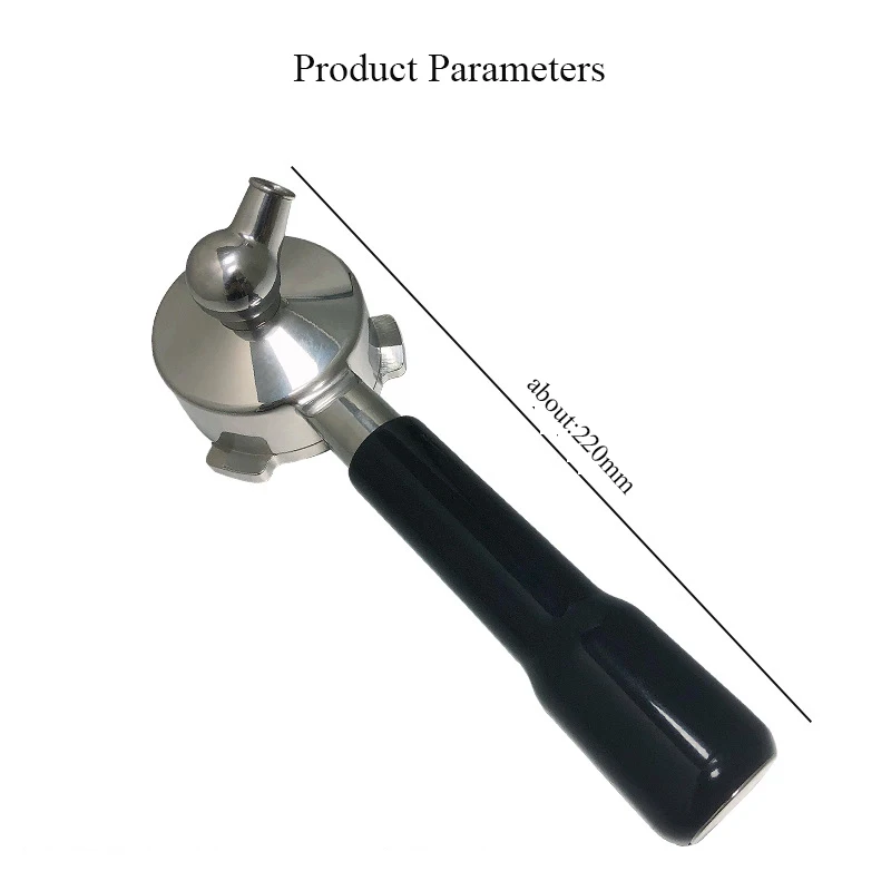 54MM Stainless Steel Coffee Handle Single Or Double Mouth Bottom Coffee Portafilter For Breville 8 Series Coffee Machine