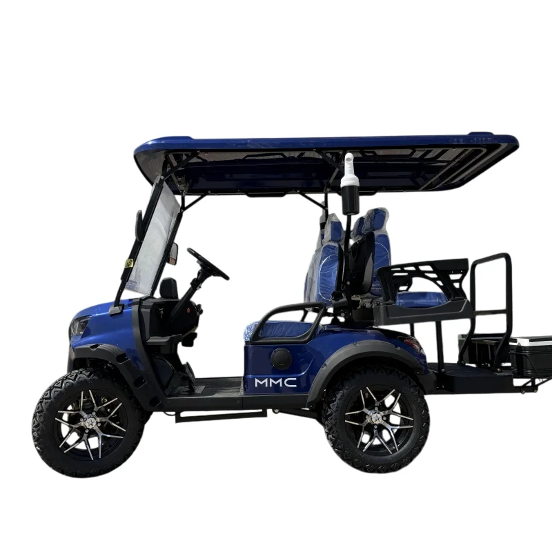 New Export 60V/72V High Efficiency Lithium Battery Golf Cart Smooth Driving Off Road 4 Seat Golf Cart