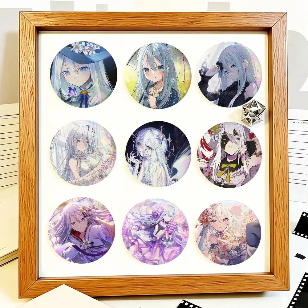 Anime Cartoon Game Yoisaki Kanade Round Badges Can Be Used To Decorate Clothes And Backpack Pins