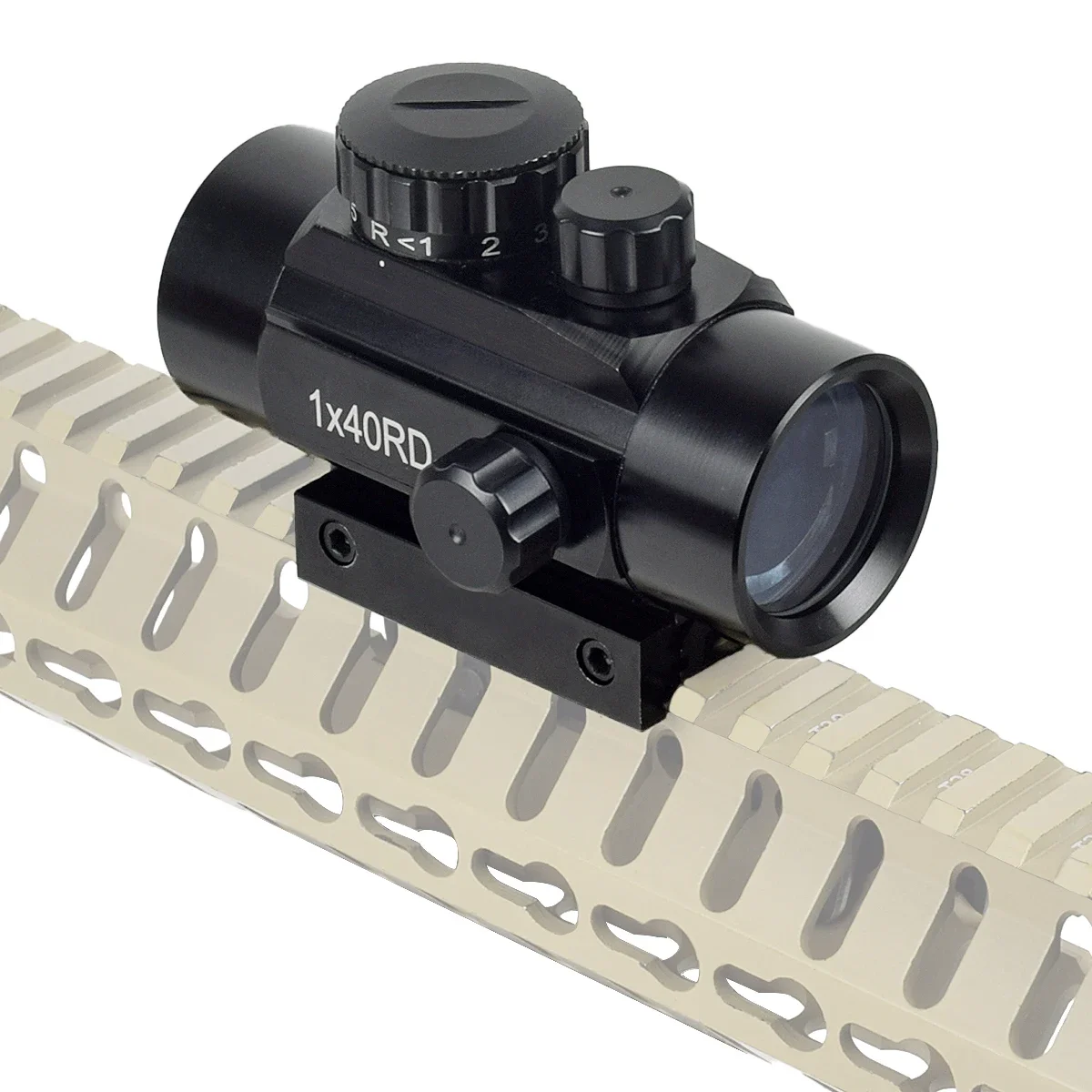1X30 1X40 التكتيكية الأحمر الأخضر نقطة البصر نطاق المجسم Riflescope البصرية الادسنس 11 مللي متر 20 مللي متر Pictinny السكك الحديدية الصيد اكسسوارات