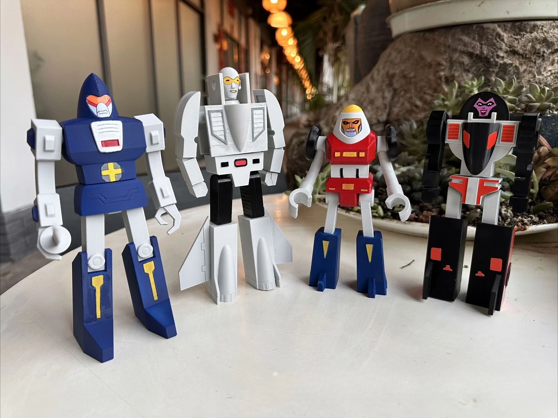 

Machine Robo 3D Printed Articulated Joint Action Figure Toy