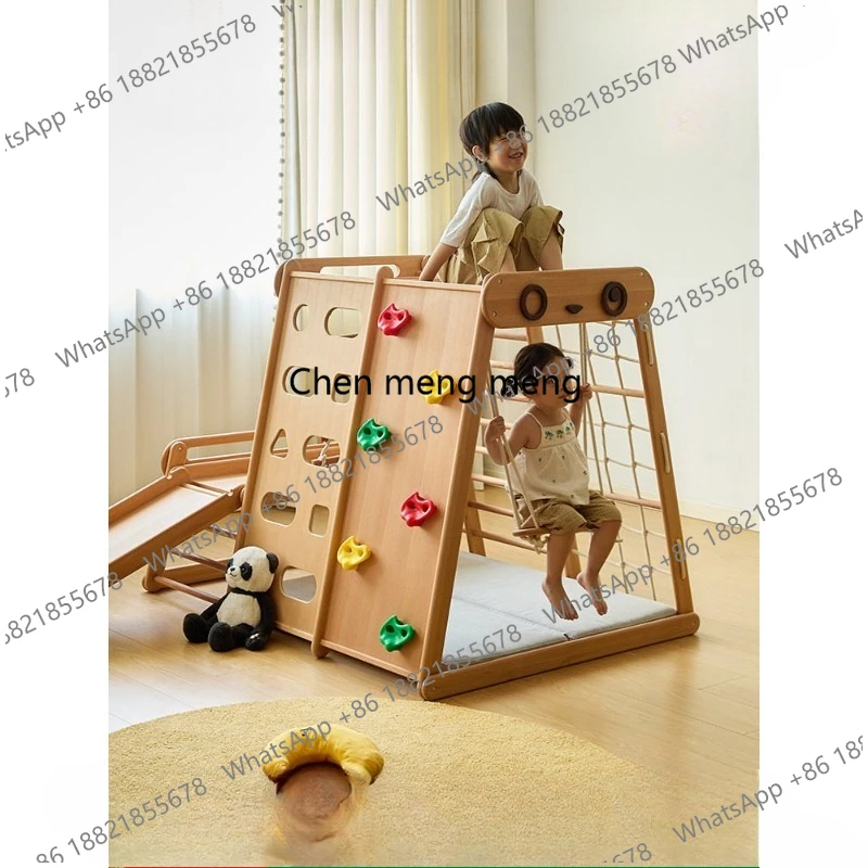 

Climbing frame Children's indoor household small climbing frame Multifunctional slide combination