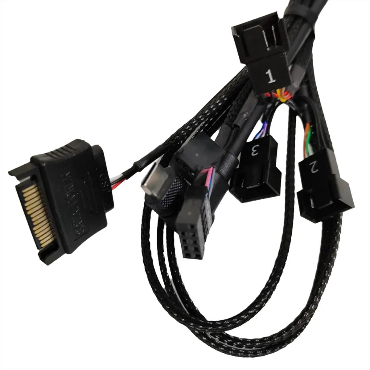 Cable de Alimentación USB-C para Enfriador de CPU Corsair ICUE H100i, Radiador de Refrigeración por Agua, 3 Ventiladores, Cable