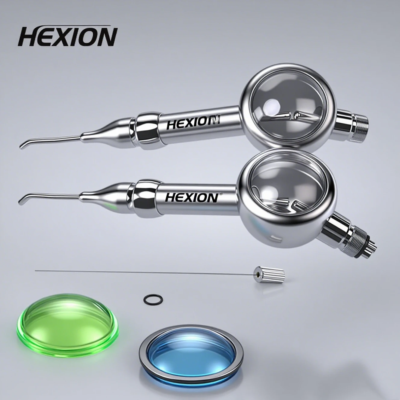 

HEXION Professional Dental Air Prophy Unit - спрей-полировщик для отбеливания зубов/очистки - инструмент для струйной полировки гигиены полости рта с 2/4 отверстиями