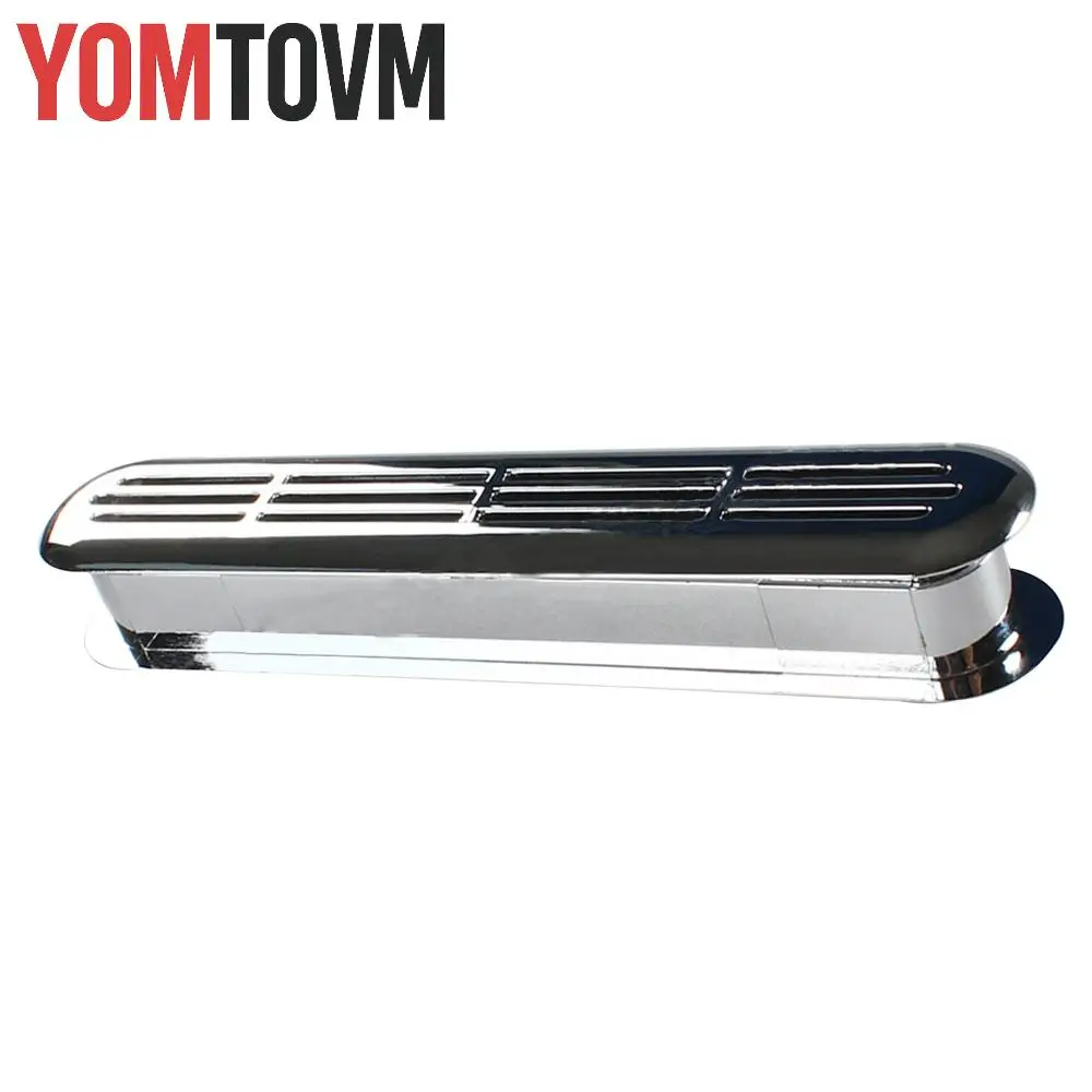 RV Cabinet Vent 14-22mm Board ABS Plated Finish For RVs Shoe Cabinets Wardrobes Drawers Enhanced Air Circulation