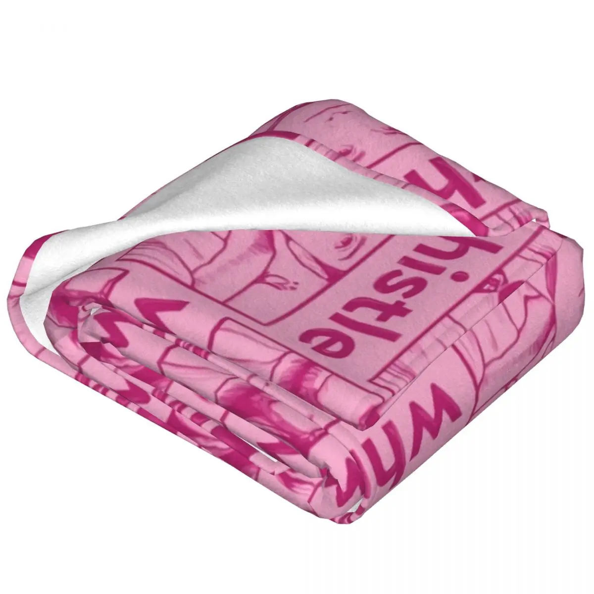 Warm Soft Blankets Travel Office J-Josh Hutchersons Bedding Throws Pink Whistle Flannel Bedspread Bedroom Graphic Sofa Bed Cover