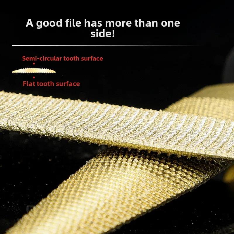 Small File High‑Hardness Metal Hand Rasp Industrial Polishing Grinding Shoemaking Woodworking Repair