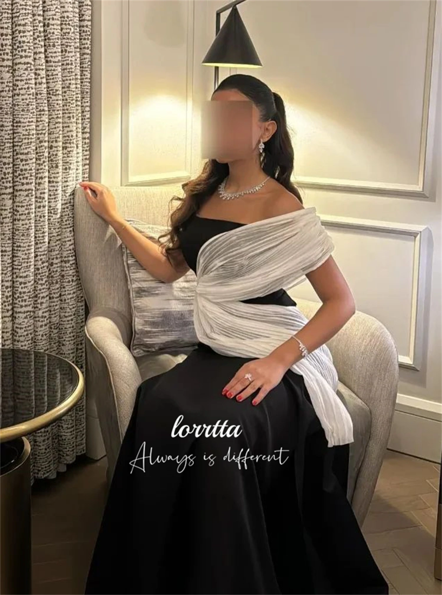 One Shoulder Sleeve Evening Dress Elegant Robe De Soiree Femmes Midi Dresses for Special Occasions Prom Dreeses Party Customized