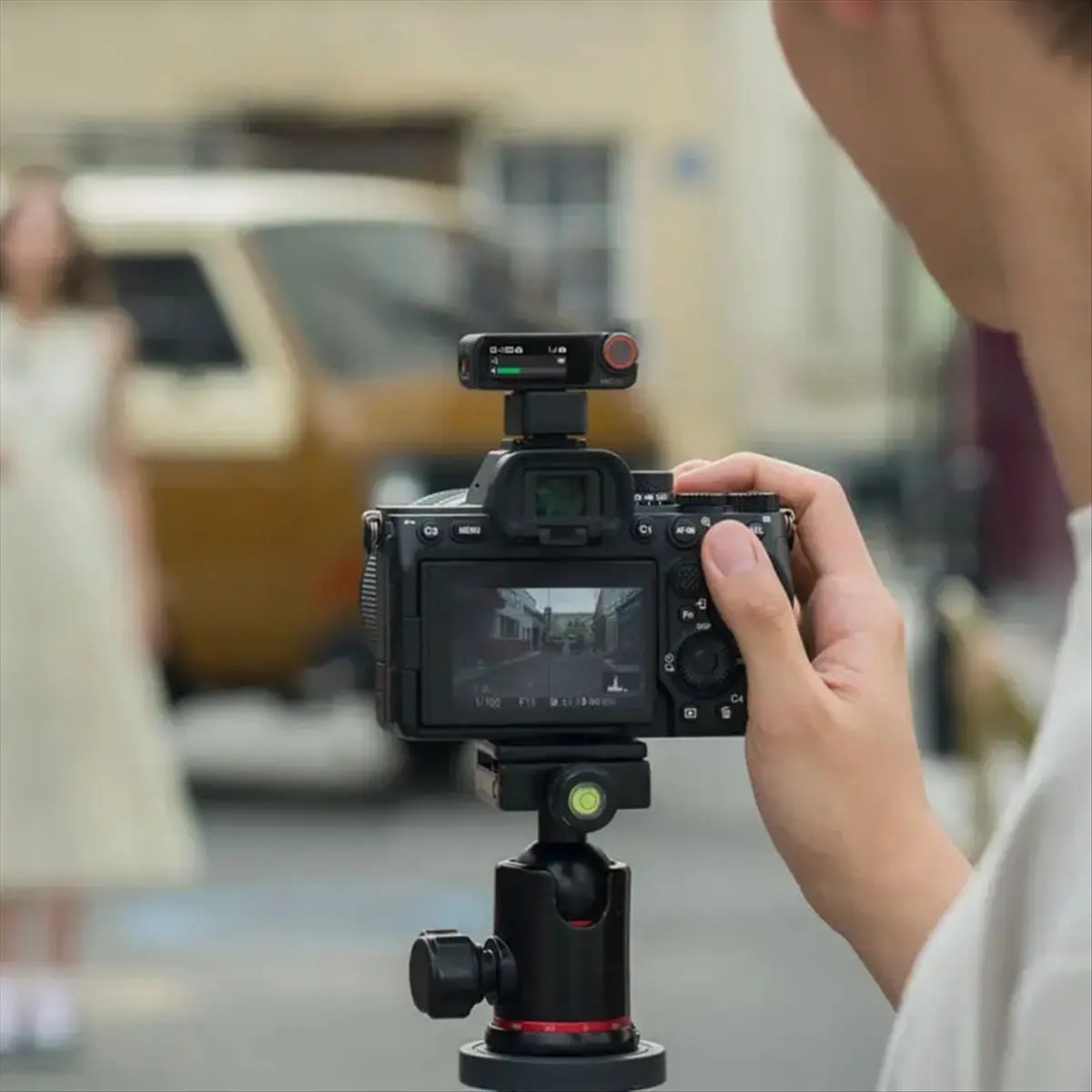 【~ New Y24A】For MIc 2 Receiver is Connected with the MI Hot Shoe Interface of Camera Mic 2 Camera Adapter