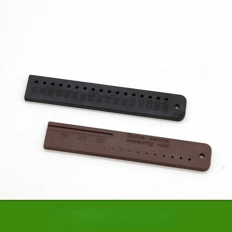 1Pcs Tooth Glue Tip Measuring Ruler, Tooth Glue Tip Cutting Measuring Ruler Can Sterilize Lab Calibration Tool