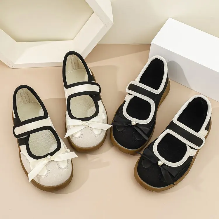 Children's Casual Sneakers for Ages 3-18 Red Boys' and Girls' All-Season Shoes White Soft-Sole Anti-Slip Training Shoes for Kids