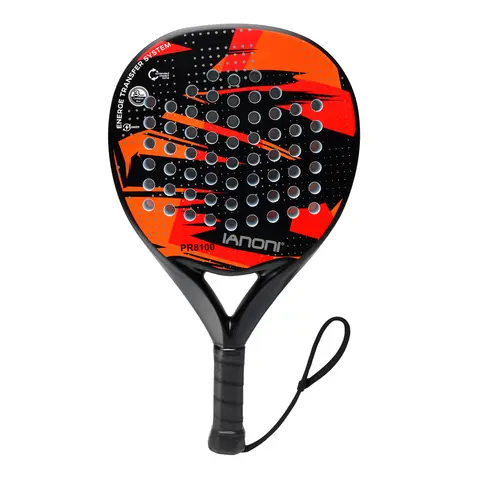 IANONI Padel 라켓 탄소 섬유 표면, EVA 메모리 플렉스 폼 코어 Padel 테니스 라켓 경량