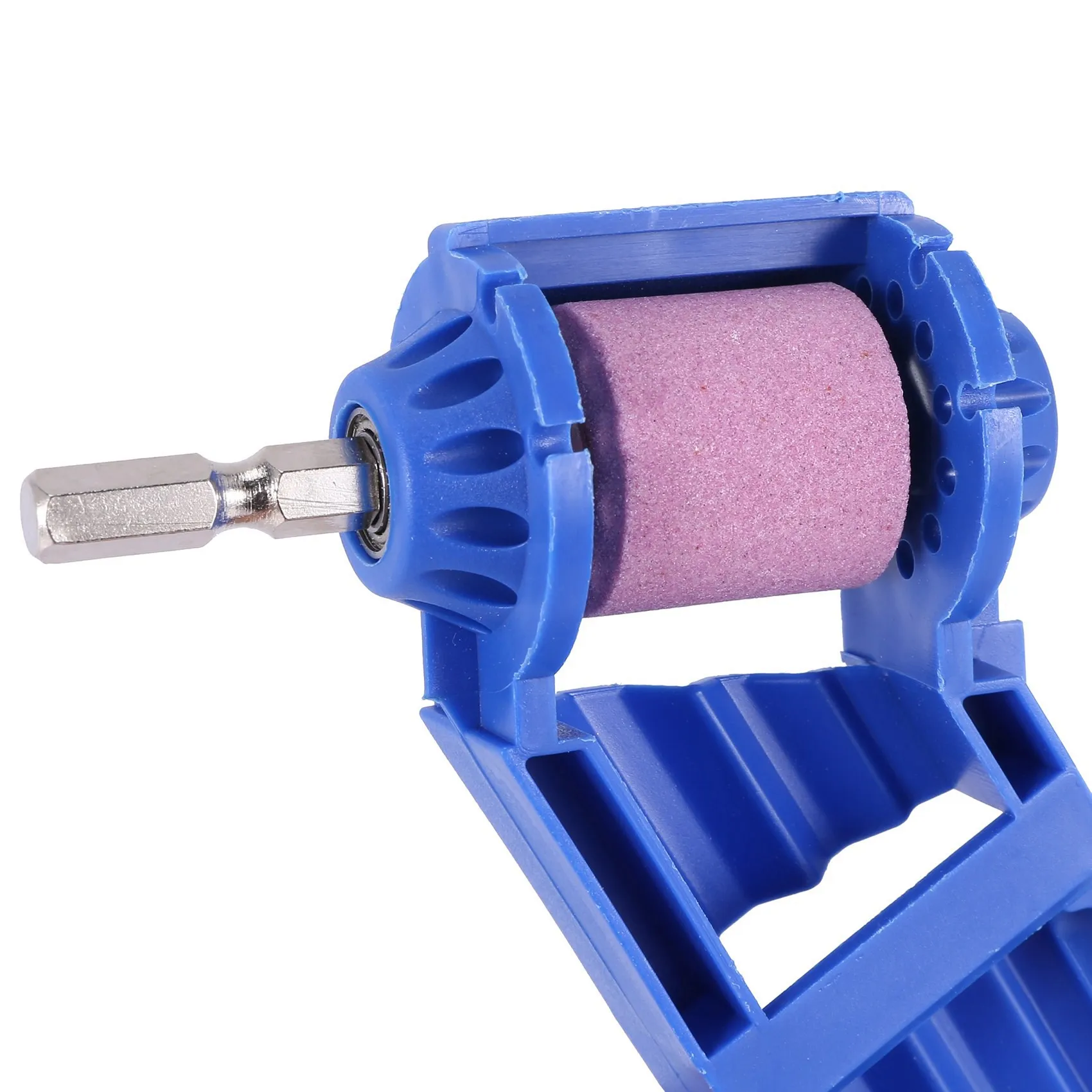 Special Offer~2X 2-12.5Mm Drill Bit Sharpener Portable Corundum Grinding Wheel Corundum Resisting Drill Polishing Grinder Wheel
