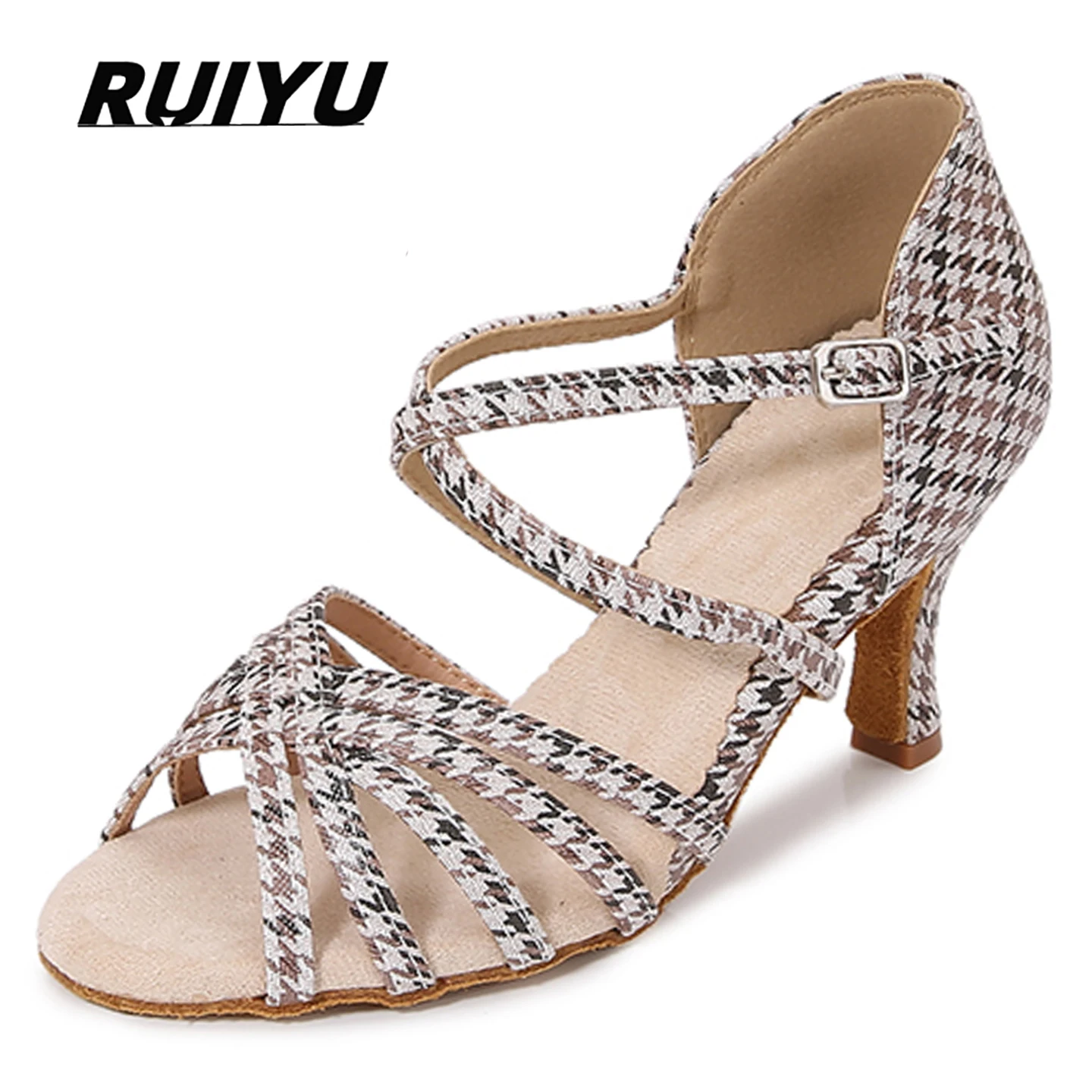 

Обувь для латинских танцев, женская обувь для сальсы, танго, бальных вечеринок, женская обувь, летние сандалии для танцев, кроссовки на высоком каблуке для девочек, уличные