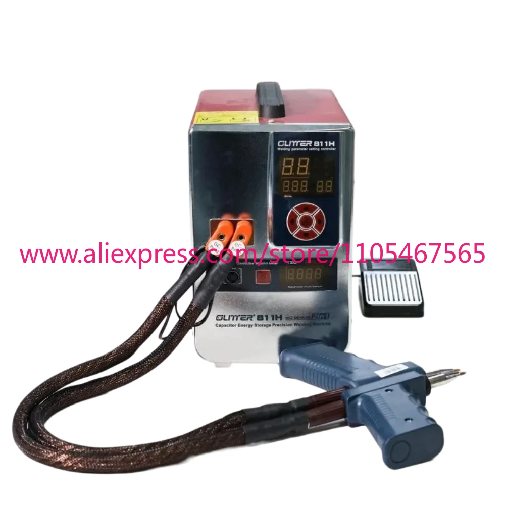 811H industrial welding machine 42KW 0.4mm copper penetration solar end point 220 volts new condition spot welding machine