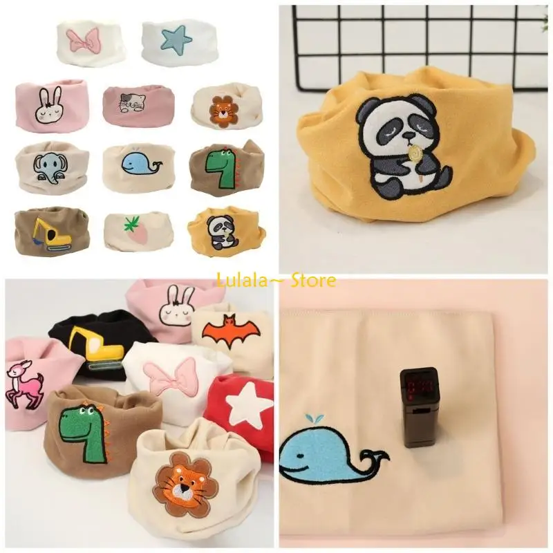 

Y4QA грелка для шеи с героями мультфильмов для детей, милая и регулируемая грелка для шеи со звездой, кроликом, кошкой, удобная