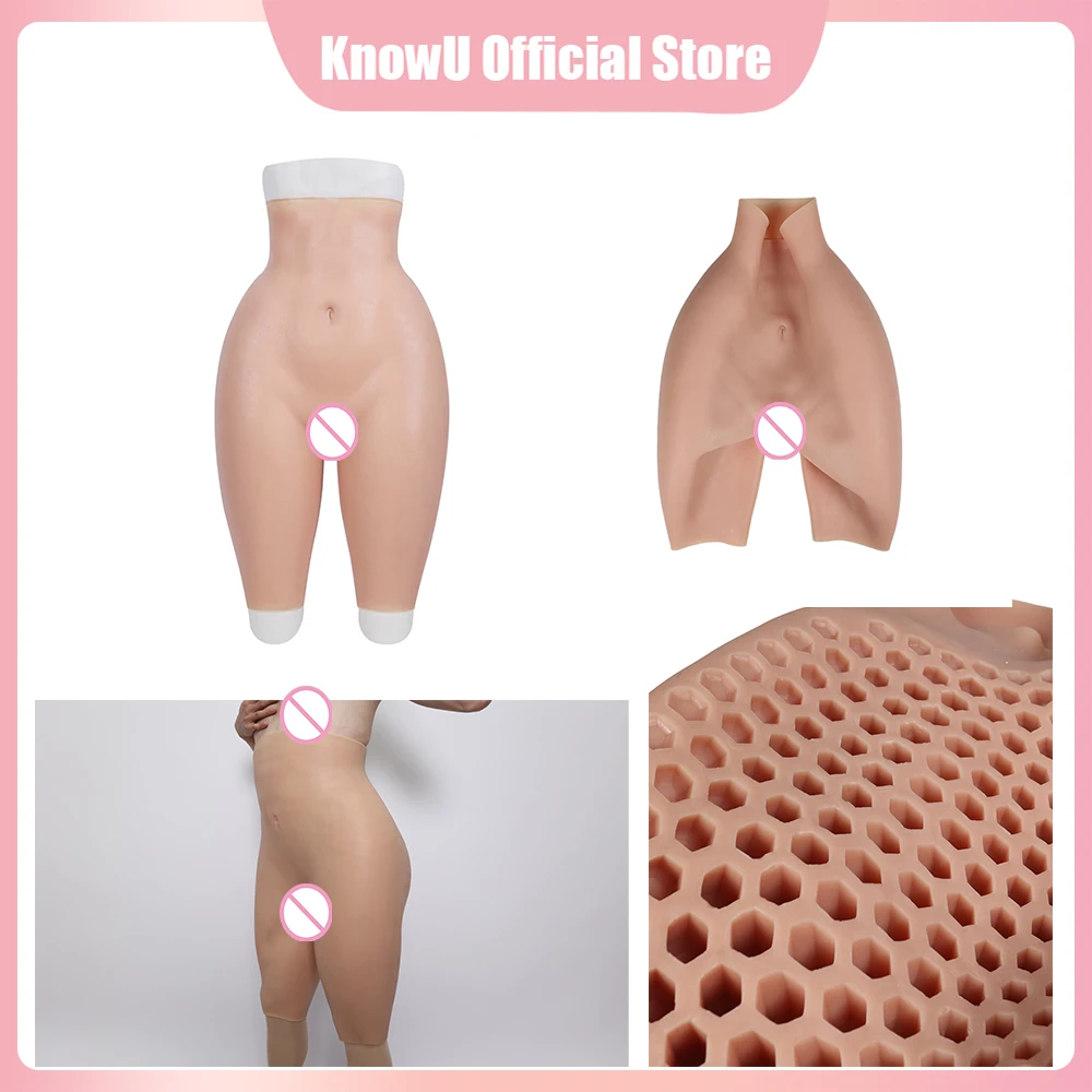 Silicone Realistic Vaginal Pants With Thin Waist, Raised Hips, And Abundant Crotch Suitable For Transgender Dressers,Prom Brides