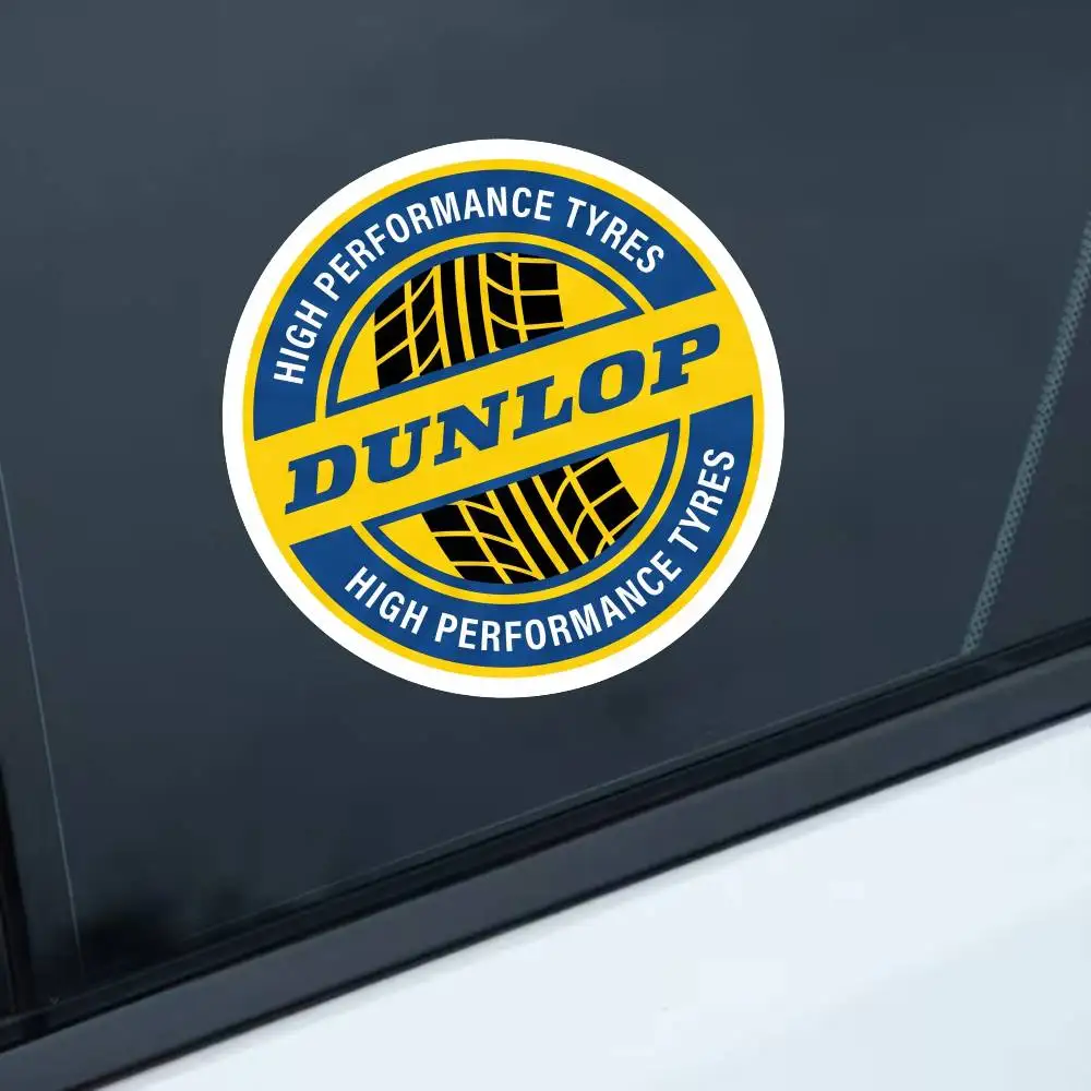 

for Dunlop Waterproof Stickers For Decorating Car Windows Motorcycles And Computers.