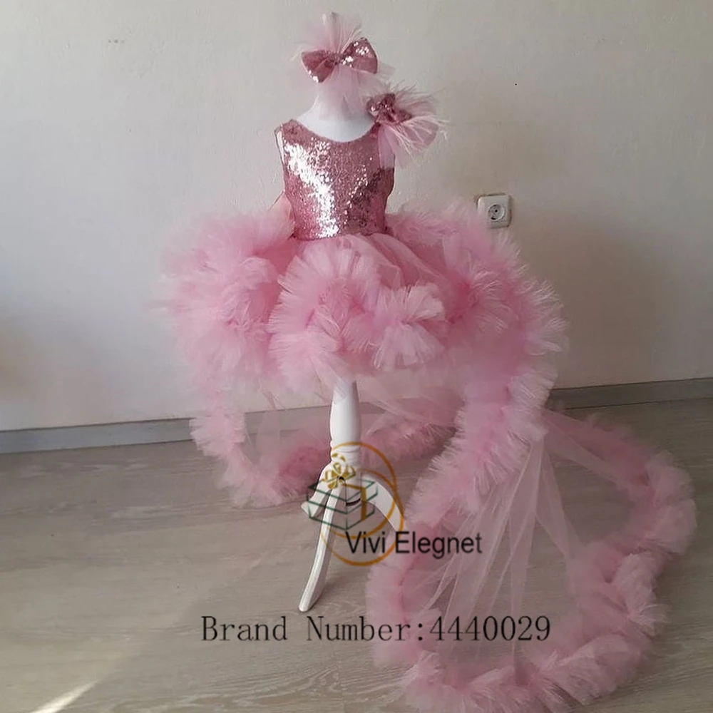 

Charming Scoop Flower Girl Dresses for Birthday 2023 Sleevelss Christmas Gown Tiered Summer Real Picture فساتين للحفلات الراقصة