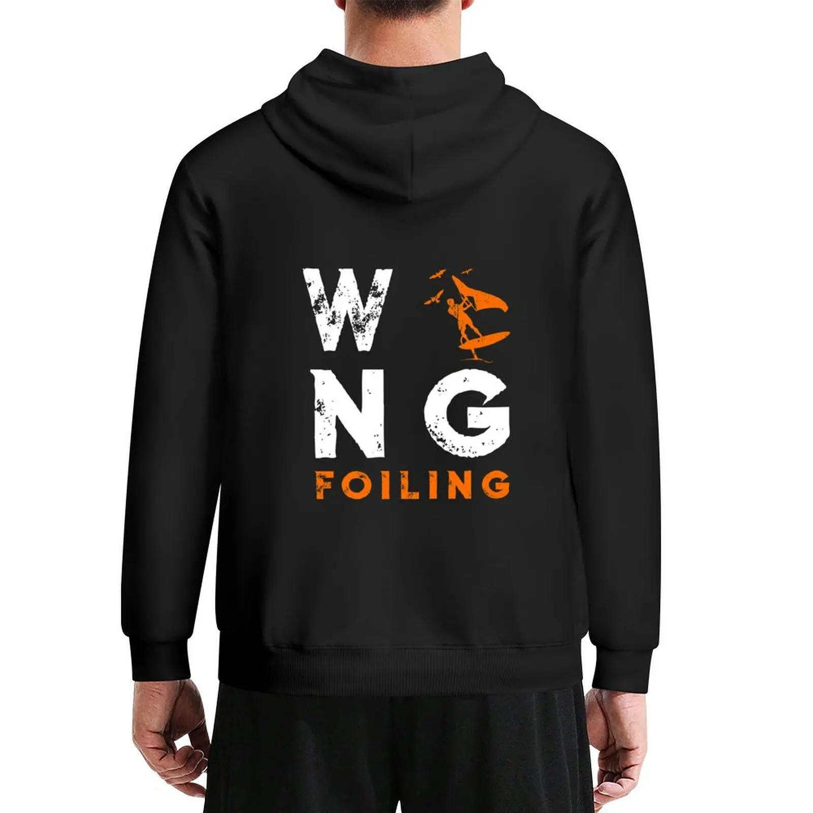 

Wing Foiling Design for surfer Hoodie graphic t shirts men fashion men winter clothes aesthetic clothing hoodie streetwear