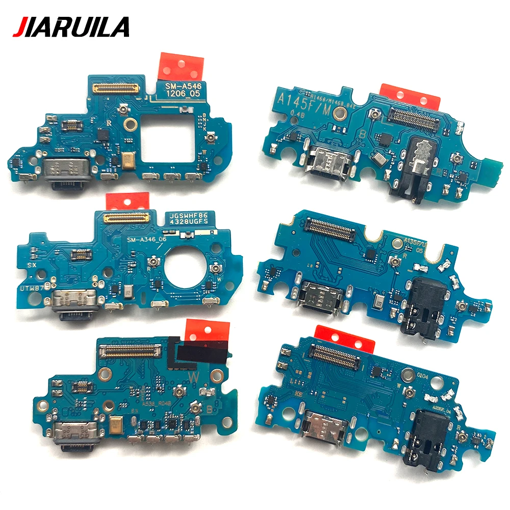 USB With Micro Charging Port Charger Dock Flex Cable With IC Board For Samsung A54 A53 A72 A52 A24 A34 A23 A21 A13 A14 A32 A50