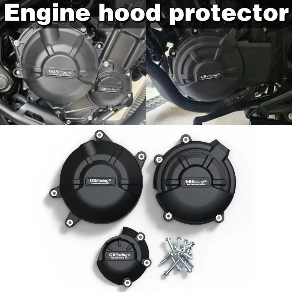 

Для Honda CBR500R2015-2018 CB500F2014-2018 CB500X2013-2018 боковая крышка двигателя мотоцикла, защитная крышка, устройство защиты от падения