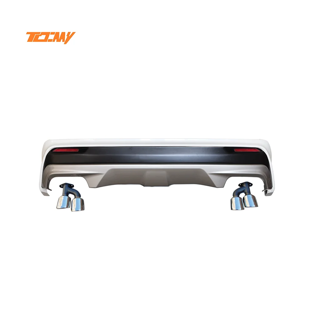 TDCMY Easy To Install Rear Bumper Body Kit Include Aluminium Exhaust Bumper For Lexus NX200 2012