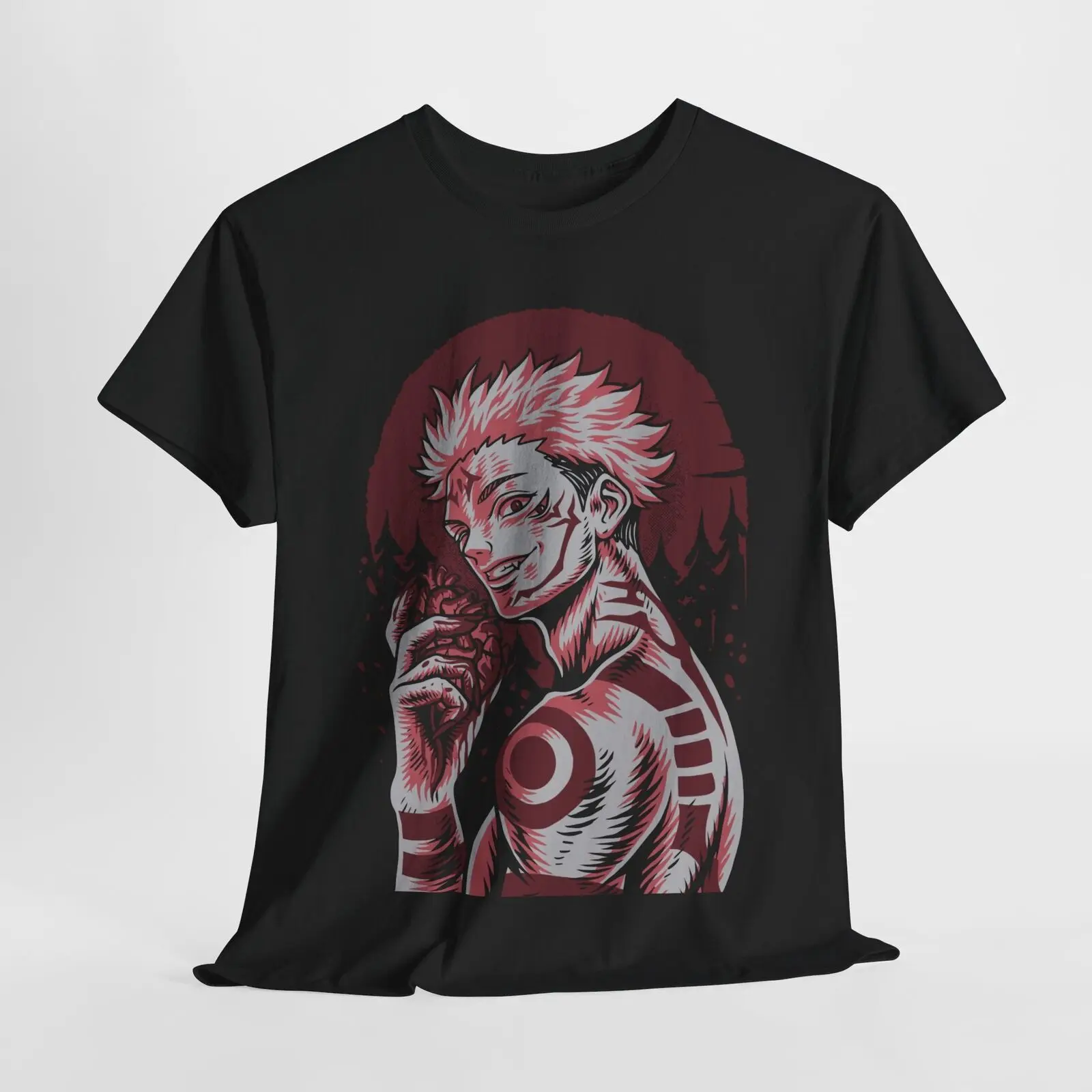 

Sukuna Ryomen Jujutsu Kaisen T-Shirt Gojo Satoru Anime Japanese Tee Shirt JJK