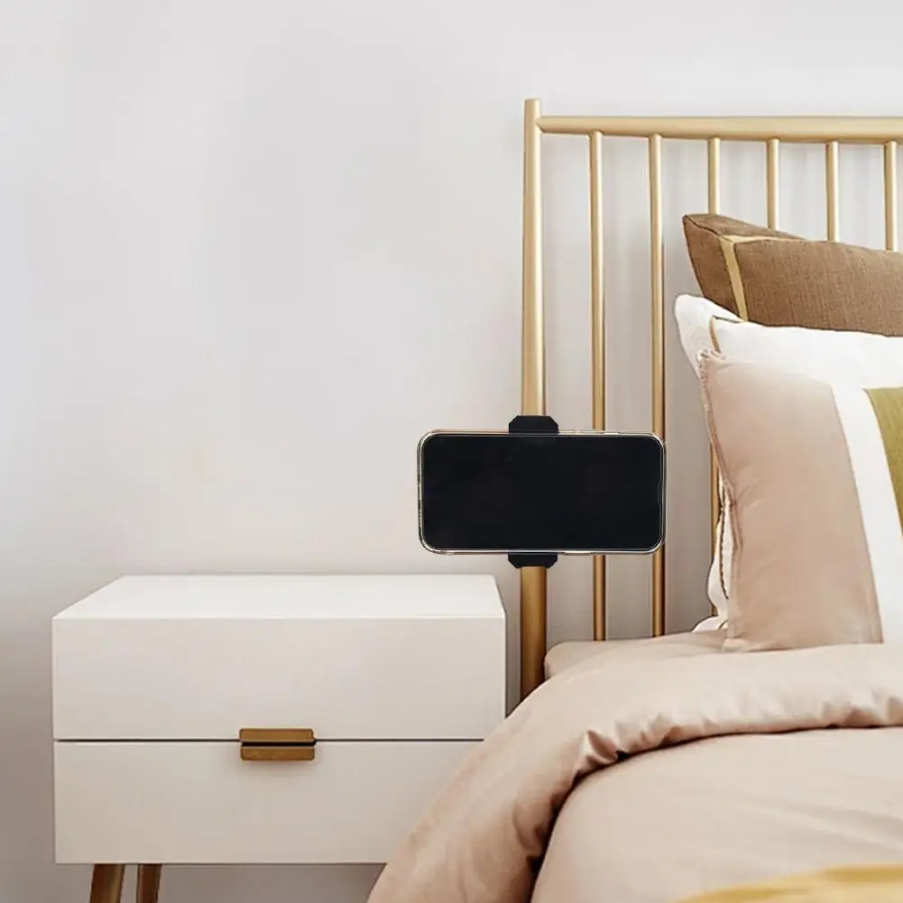 Magnetic Phone Holder Rotate Cellphone Mount Clip Adjustable Aluminum Alloy Magnet Smartphone Mount For Gym Photography Fixation