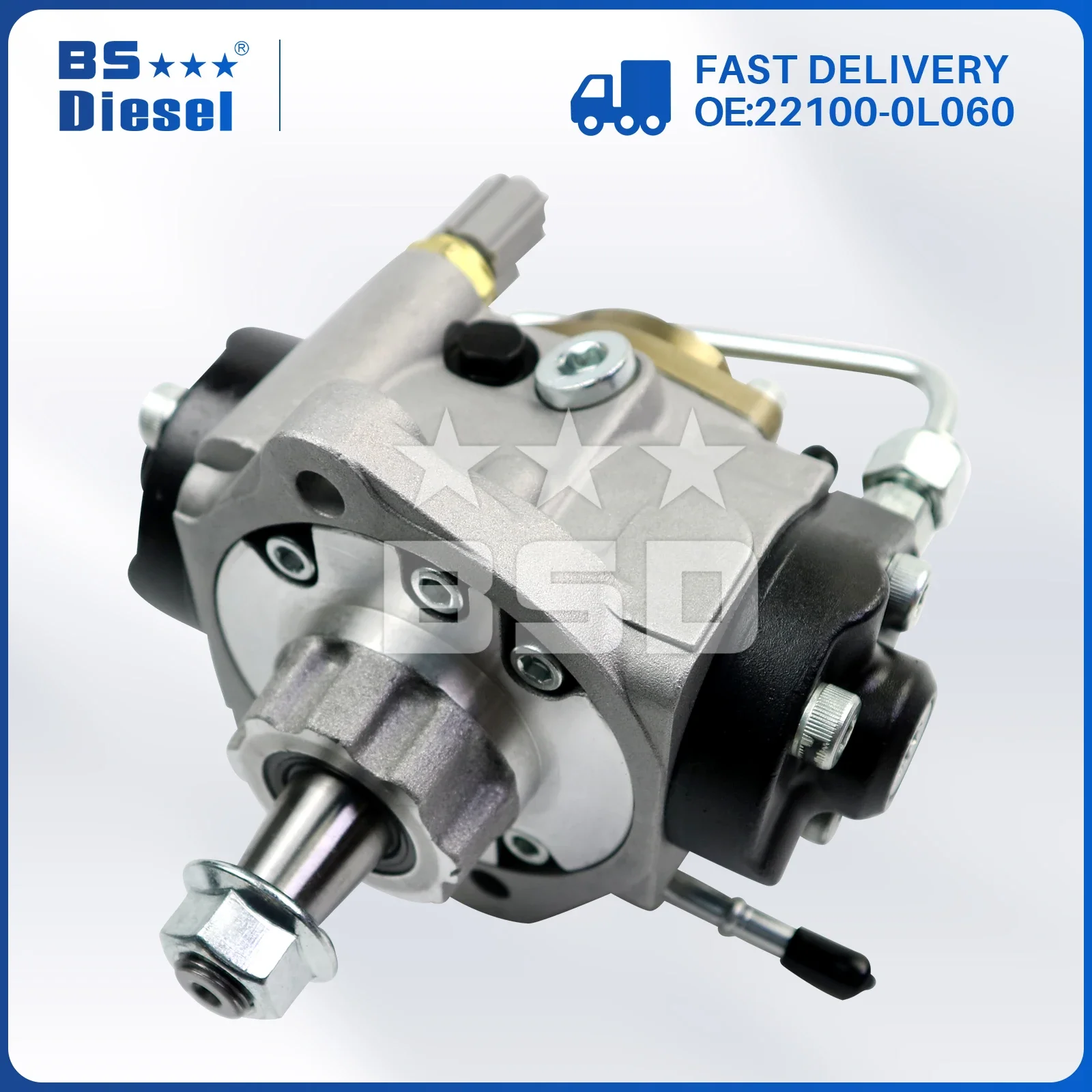 Reman HP3 Diesel Fuel Pump 22100-0L060 Common Rail Injection Pump 294000-0901 for Toyo-ta Hiace Hilux 1KD-FTV 2KD-FTV Engine 6