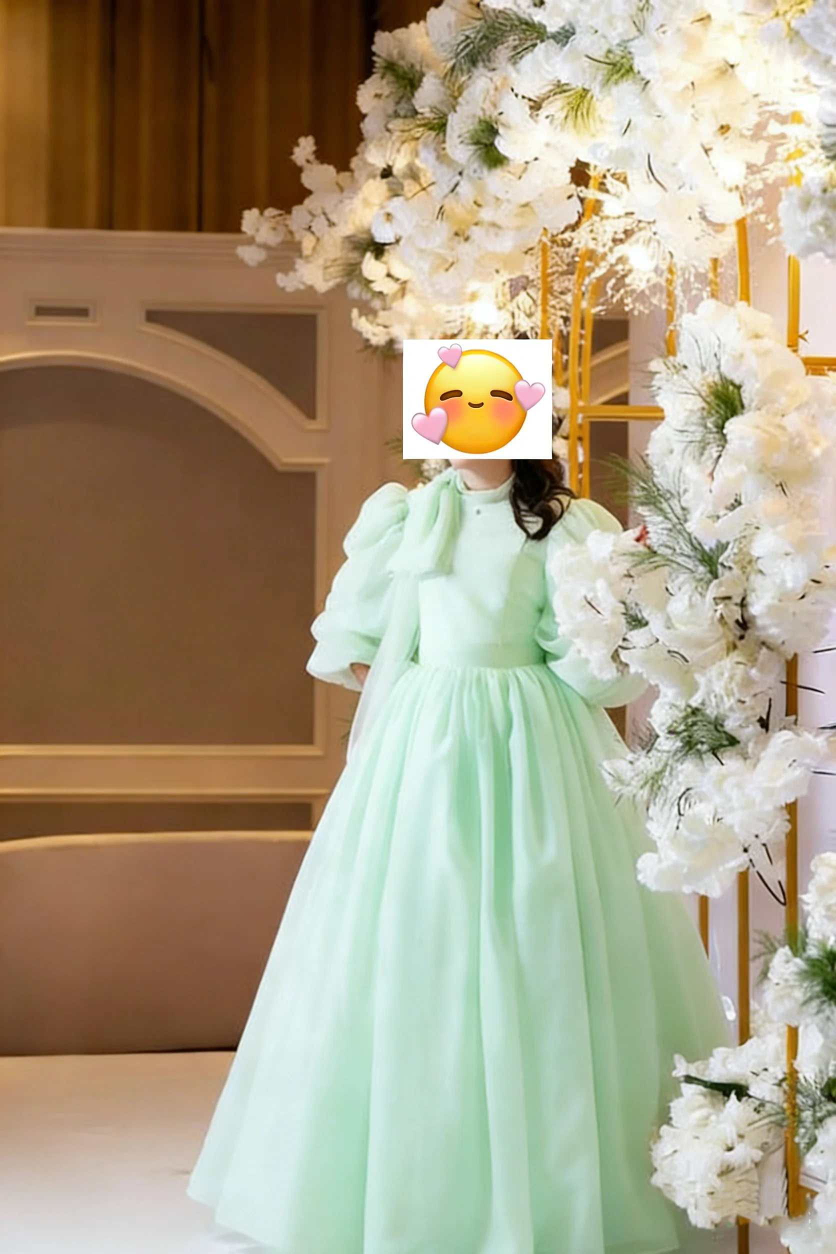 Abito da ragazza di fiore lilla per matrimonio in tulle a mezza manica gonfia elegante festa di compleanno per bambini abiti da ballo per prima comunione personalizzati