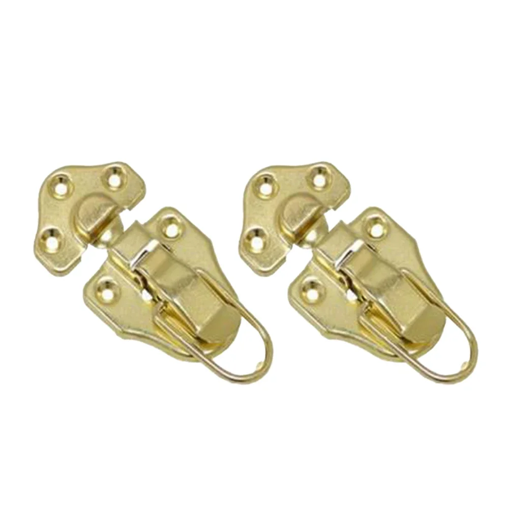 

2 Sets Antique Duckbill Switch Latch Case Switch Latch Guitar Case Latch With Screws High Quality Iron Gold, Silver, Bronze, Red