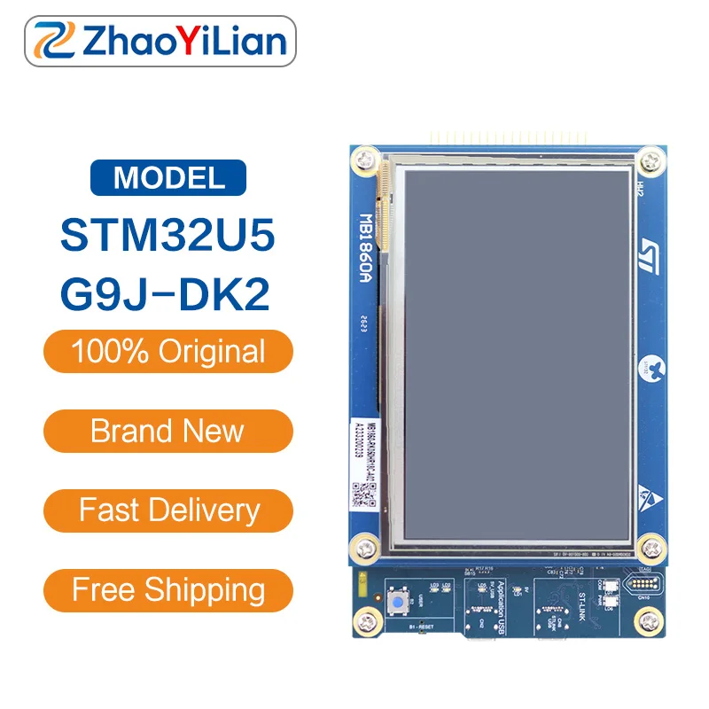 For STM32U5G9J-DK2 ST Development Board 5 Inch RGB TFT Capacitive Touch Screen NeoChromVG GPU