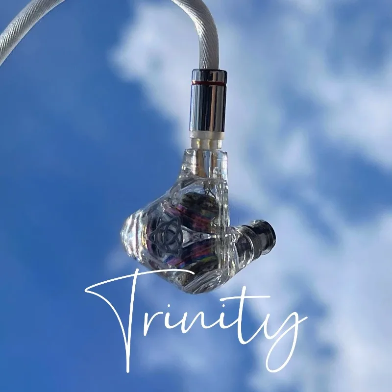 

Наушники-вкладыши ZHESONUS TRINITY 3DD HIFI с проводным подключением для прослушивания музыки, стриминга и киберспорта, с разъемами 2-в-1 (3.5+4.4 мм)