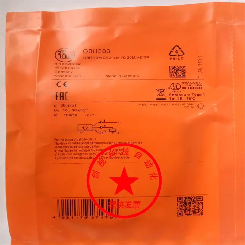 IFM  O6h204 O6h202 O6h200 Photoelectric Switch 06T202 O8h208