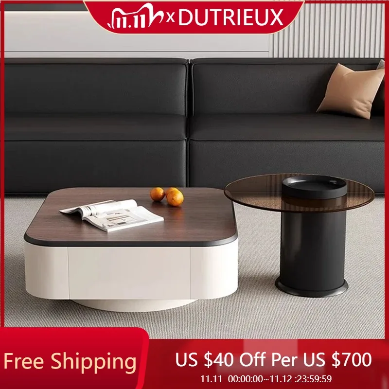

Aesthetic Design Coffee Table Luxury Nordic Premium Display Clear Coffee Tables Modern Living Room Couchtisch Salon Furniture