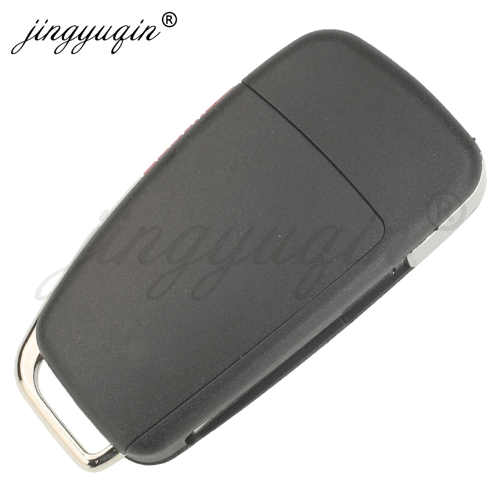jingyuqing 315/433Mhz ID48 Fernbedienung Autoschlüssel für Audi A1 A3 A4 A6 A8 TT S1 S3 S4 Q3 B7 R8 8E0837220L/E 8P0837220D/G/EF 8X0837220D – Detail 6