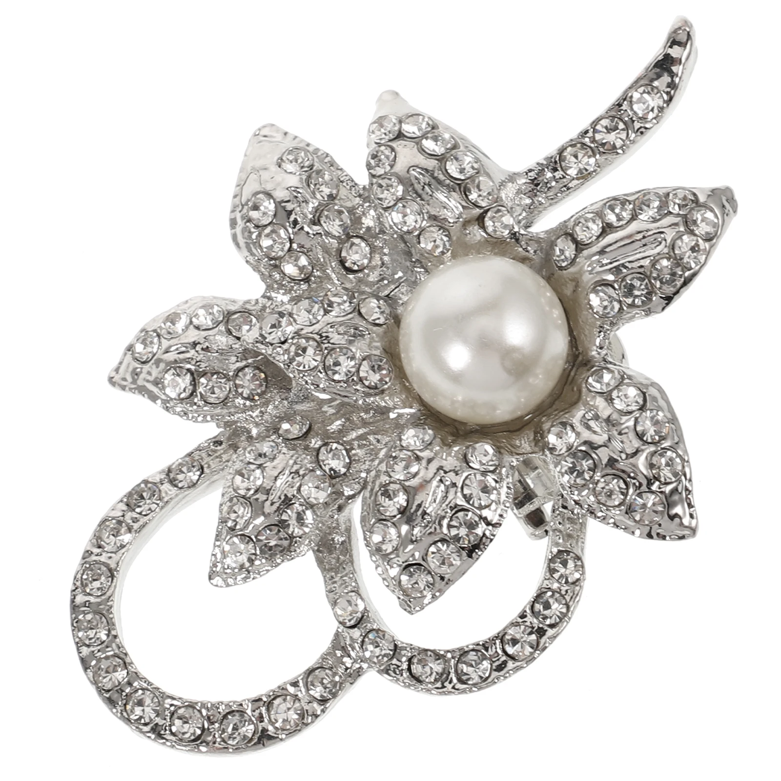 

Artificial Pearl Shoe Buckles Rhinestone Crystal Decoration Delicate Clips Women Wedding Engagement Party Prom Anniversary