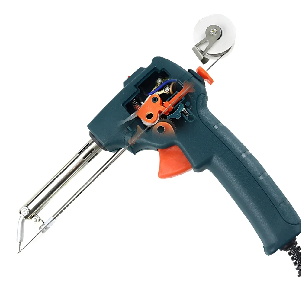 Pistola a stagno per saldatore elettrico automatico da 60W riscaldamento interno tenuto in mano invia automaticamente gli strumenti di riparazione