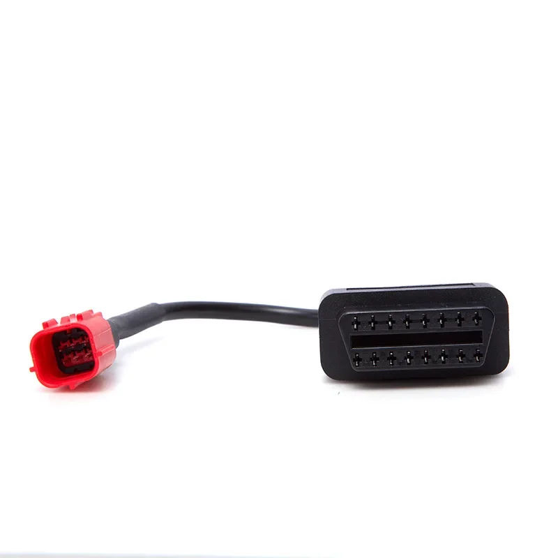 EFI Motorcycle National IV 6pin Cable To OBD2 16pin Connector for Suzuki/Yamaha/Honda Diagnostic Tool DB15 Pin DB 15PIN Adapter