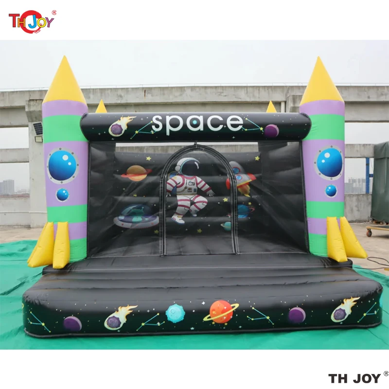 

Новый дизайн: надувной батут-космический корабль 4x4м, батут-гэлакси, надувной замок для прыжков
