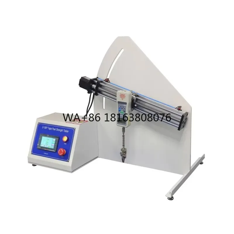 0-180 Degree Adhesive Peel Tester ASTM D3330 Digital Display Tape Film Label Stripping Strength Test Machine